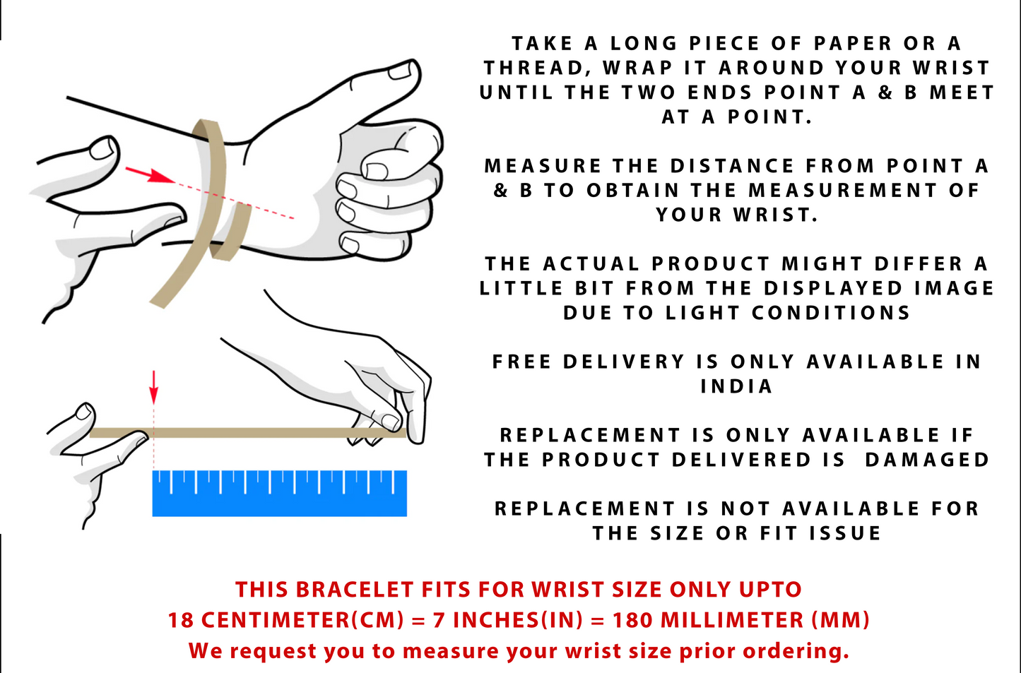 AIRCRAFT BRACELET TIPPING